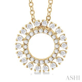 Circle Diamond Fashion Pendant