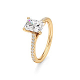 14K Yellow Gold Engagement Ring