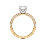 14K Yellow Gold Engagement Ring