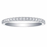 Lab Grown Diamond 0.25ct Half Eternity Band