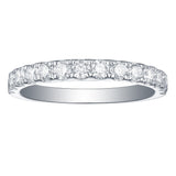 Lab Grown Diamond 0.75ct Half Eternity Band