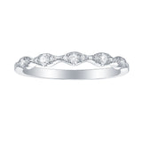 Lab Grown Diamond 0.19ct Anniversary style Band