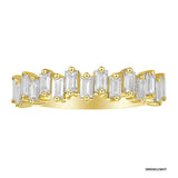 Lab Grown Diamond 0.84ct Anniversary style Band