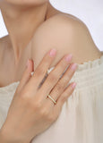 Lab Grown Diamond 0.38ct Anniversary Band