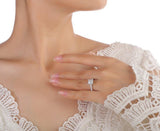 Lab Grown Diamond 2.74ct Princess Solitaire Baguette Bridal