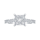 Lab Grown Diamond 2.74ct Princess Solitaire Baguette Bridal