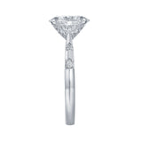 Lab Grown Diamond 2.52ct Oval Solitaire Bridal Ring