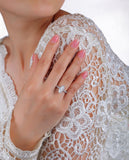 Lab Grown Diamond 2.52ct Marquise Solitaire Bridal Ring
