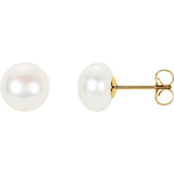 Panache® Freshwater Cultured Pearl Stud Earrings