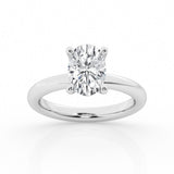 4.00 ct - Oval  - Solitaire Ring