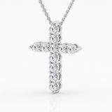 1.00 cttw  Cross Pendant
