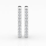 3.00 cttw Gorgeous Hoop Earrings