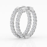 3.00 cttw Gorgeous Hoop Earrings
