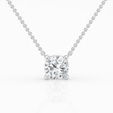 2.00 ct  Solitaire Pendant - Cushion