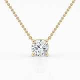 2.00 ct  Solitaire Pendant - Cushion